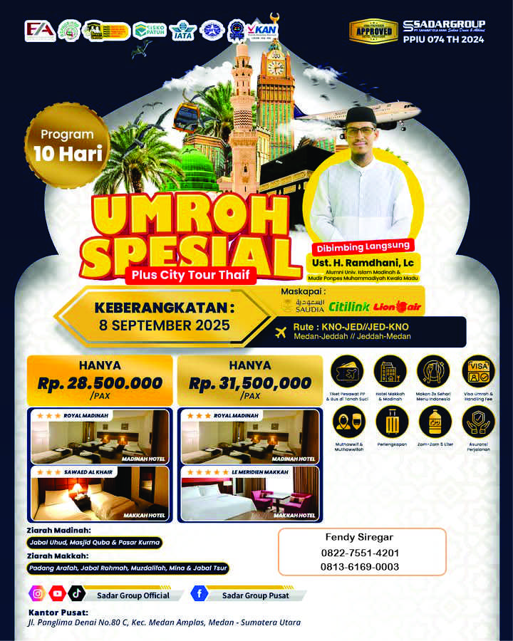 Umrah Spesial Gold 